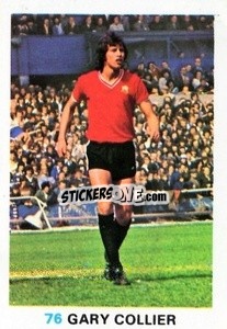 Sticker Gary Collier - Soccer Stars 1977-1978
 n. 76 - FKS