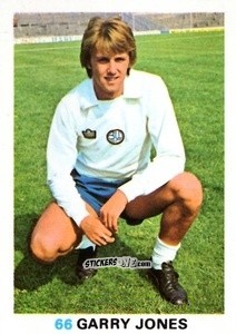 Cromo Gary Jones - Soccer Stars 1977-1978
 n. 66 - FKS