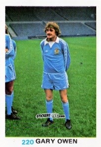 Figurina Gary Owen - Soccer Stars 1977-1978
 n. 220 - FKS