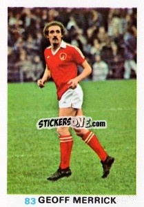 Sticker Geoff Merrick - Soccer Stars 1977-1978
 - FKS