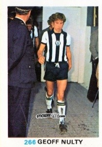 Sticker Geoff Nulty - Soccer Stars 1977-1978
 n. 266 - FKS