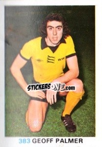 Sticker Geoff Palmer - Soccer Stars 1977-1978
 - FKS