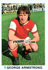 Sticker George Armstrong - Soccer Stars 1977-1978
 - FKS