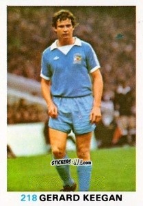 Figurina Gerard Keegan - Soccer Stars 1977-1978
 n. 218 - FKS