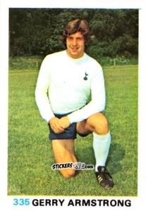 Cromo Gerry Armstrong - Soccer Stars 1977-1978
 - FKS