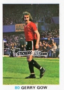 Sticker Gerry Gow - Soccer Stars 1977-1978
 - FKS