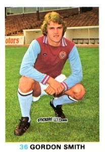 Cromo Gordon Smith - Soccer Stars 1977-1978
 n. 36 - FKS