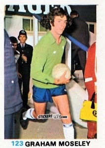 Sticker Graham Moseley - Soccer Stars 1977-1978
 n. 123 - FKS