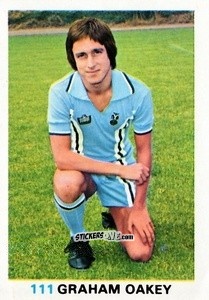 Sticker Graham Oakey - Soccer Stars 1977-1978
 n. 111 - FKS