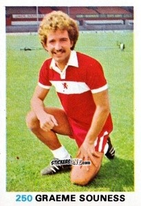 Figurina Graham Souness - Soccer Stars 1977-1978
 - FKS