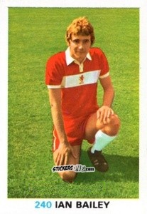 Sticker Ian Bailey - Soccer Stars 1977-1978
 n. 240 - FKS