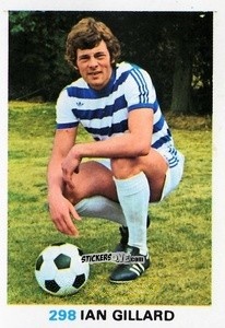 Sticker Ian Gillard - Soccer Stars 1977-1978
 n. 298 - FKS