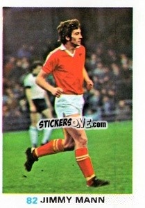 Sticker James Mann - Soccer Stars 1977-1978
 - FKS