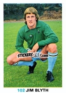 Sticker Jim Blyth - Soccer Stars 1977-1978
 - FKS