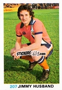 Sticker Jim Husband - Soccer Stars 1977-1978
 - FKS