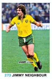 Sticker Jim Neighbour - Soccer Stars 1977-1978
 n. 273 - FKS