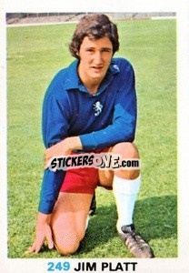Sticker Jim Platt - Soccer Stars 1977-1978
 - FKS