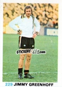 Sticker Jimmy Greenhoff - Soccer Stars 1977-1978
 - FKS