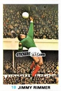 Sticker Jimmy Rimmer - Soccer Stars 1977-1978
 - FKS
