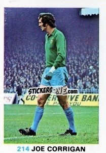 Sticker Joe Corrigan - Soccer Stars 1977-1978
 n. 214 - FKS