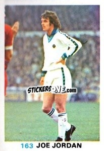 Sticker Joe Jordan - Soccer Stars 1977-1978
 - FKS