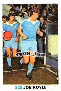 Cromo Joe Royle - Soccer Stars 1977-1978
 - FKS