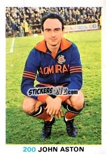 Sticker John Aston - Soccer Stars 1977-1978
 - FKS