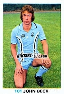 Sticker John Beck - Soccer Stars 1977-1978
 n. 101 - FKS