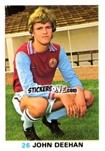 Sticker John Deehan - Soccer Stars 1977-1978
 - FKS