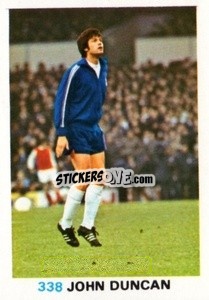 Cromo John Duncan - Soccer Stars 1977-1978
 - FKS