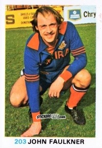 Cromo John Faulkner - Soccer Stars 1977-1978
 - FKS