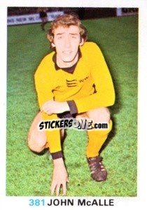 Cromo John McAlle - Soccer Stars 1977-1978
 - FKS