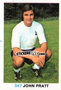 Sticker John Pratt - Soccer Stars 1977-1978
 - FKS