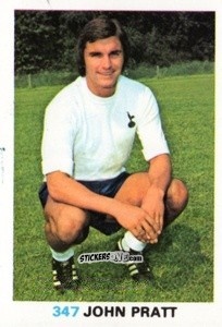 Cromo John Pratt - Soccer Stars 1977-1978
 n. 347 - FKS