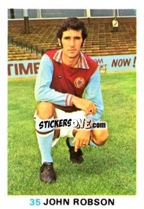 Cromo John Robson - Soccer Stars 1977-1978
 - FKS