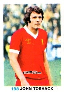 Sticker John Toshack - Soccer Stars 1977-1978
 n. 198 - FKS