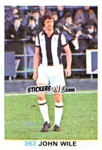 Cromo John Wile - Soccer Stars 1977-1978
 n. 362 - FKS