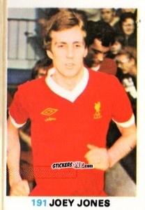 Figurina Joseph Jones - Soccer Stars 1977-1978
 n. 191 - FKS