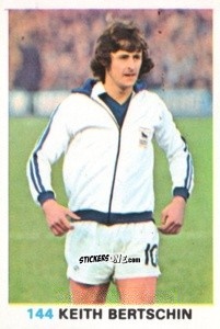 Sticker Keith Bertschin - Soccer Stars 1977-1978
 n. 144 - FKS