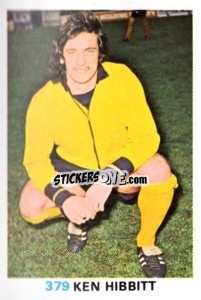 Sticker Ken Hibbitt - Soccer Stars 1977-1978
 - FKS