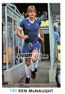 Sticker Ken McNaught - Soccer Stars 1977-1978
 n. 140 - FKS