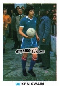 Sticker Ken Swain - Soccer Stars 1977-1978
 - FKS