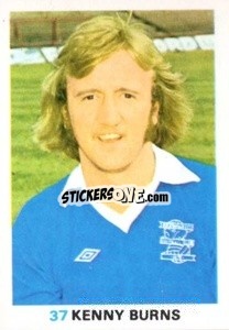 Sticker Kenny Burns - Soccer Stars 1977-1978
 - FKS