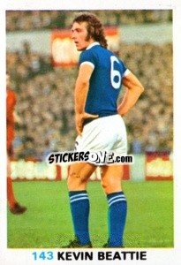 Sticker Kevin Beattie - Soccer Stars 1977-1978
 n. 143 - FKS