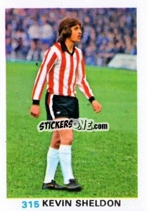 Sticker Kevin Sheldon - Soccer Stars 1977-1978
 - FKS