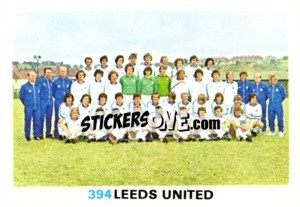 Sticker Leeds United - Soccer Stars 1977-1978
 n. 394 - FKS