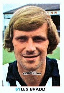 Sticker Les Bradd - Soccer Stars 1977-1978
 - FKS