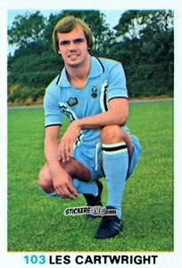 Figurina Les Cartwright - Soccer Stars 1977-1978
 n. 103 - FKS