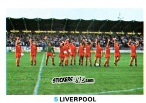 Sticker Liverpool - Soccer Stars 1977-1978
 n. 5 - FKS