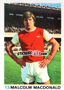 Sticker Malcolm MacDonald - Soccer Stars 1977-1978
 - FKS